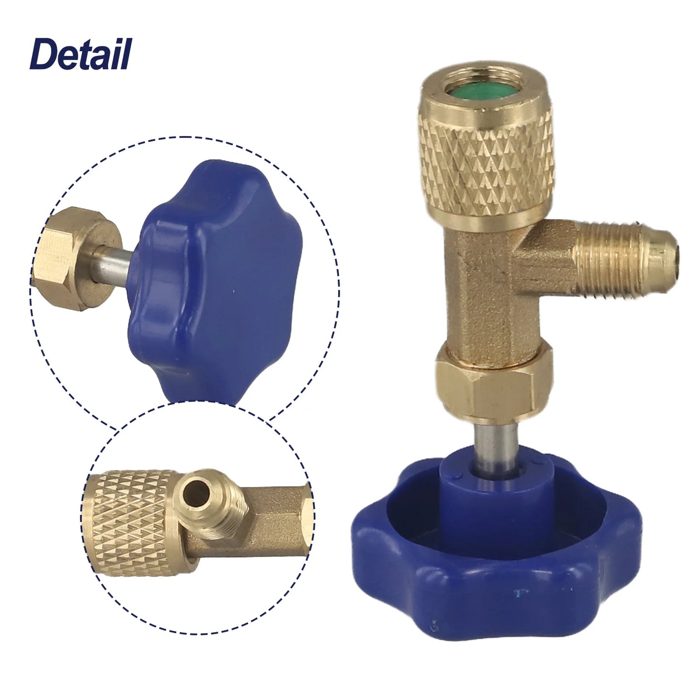 Common Opening Valve Bottle Opener 1/4 SAE Accessories Easy Installation Parts Repair Spare R410A Long Lasting