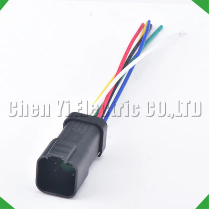 6 Pin Deutsch DT Connector DT06-6S DT04-6P Waterproof Plug
