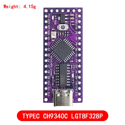 LGT8F328P MiniEVB Board Nano V3.0 Compatible with Arduino CH9340C HT42B534-1