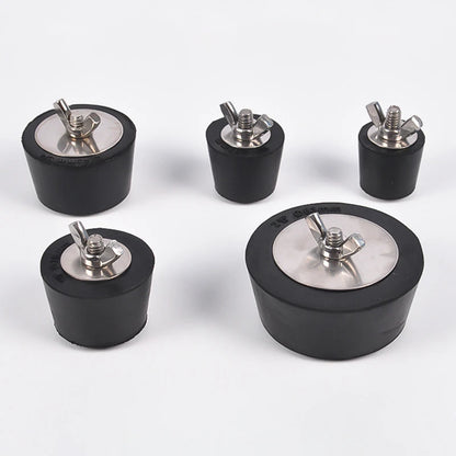 Swimming Pool Winter Expansion Plugs With SS Screw Pool Winterizing Plug Premium 1" To 2.5",PVC/Steel Expansion Pipe Plug