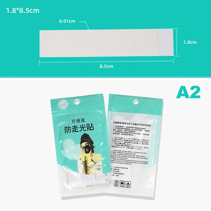 36Pcs Anti-Exposure Adhesive Stickers, Clear Double-Sided Tape for Dress, Body, and Skin