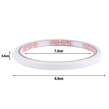 10/1Rolls Double Sided Adhesive Tape 8M Ultrathin White Strong Tape Sticker for Home Office Craft Double Sided Tape Sticky Paper