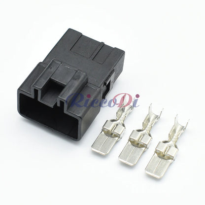 3 Pin 7.8mm 312 Series Unsealed Connector 7282-3030 7283-3030 DJ7035Y-7.8 PA66 Male Female