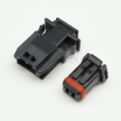 2 Way Waterproof Automotive Wiring Connector Rearview Mirror Terminal Socket MX19002P51 / MX19002S51
