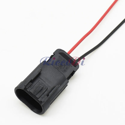 DJ7025D-2.8mm Waterproof 2-Pin Automotive Wire Harness Connector Male Female Socket