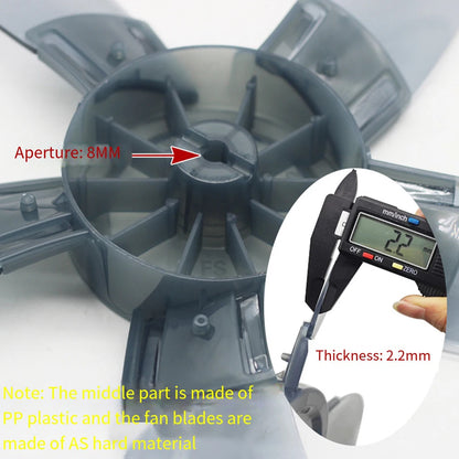 Electric Fan Blades For 18Inch Table Fan Floor Fan Silent Strong Wind Five-Blade Heating Cooling & Vents HVAC Systems & Parts