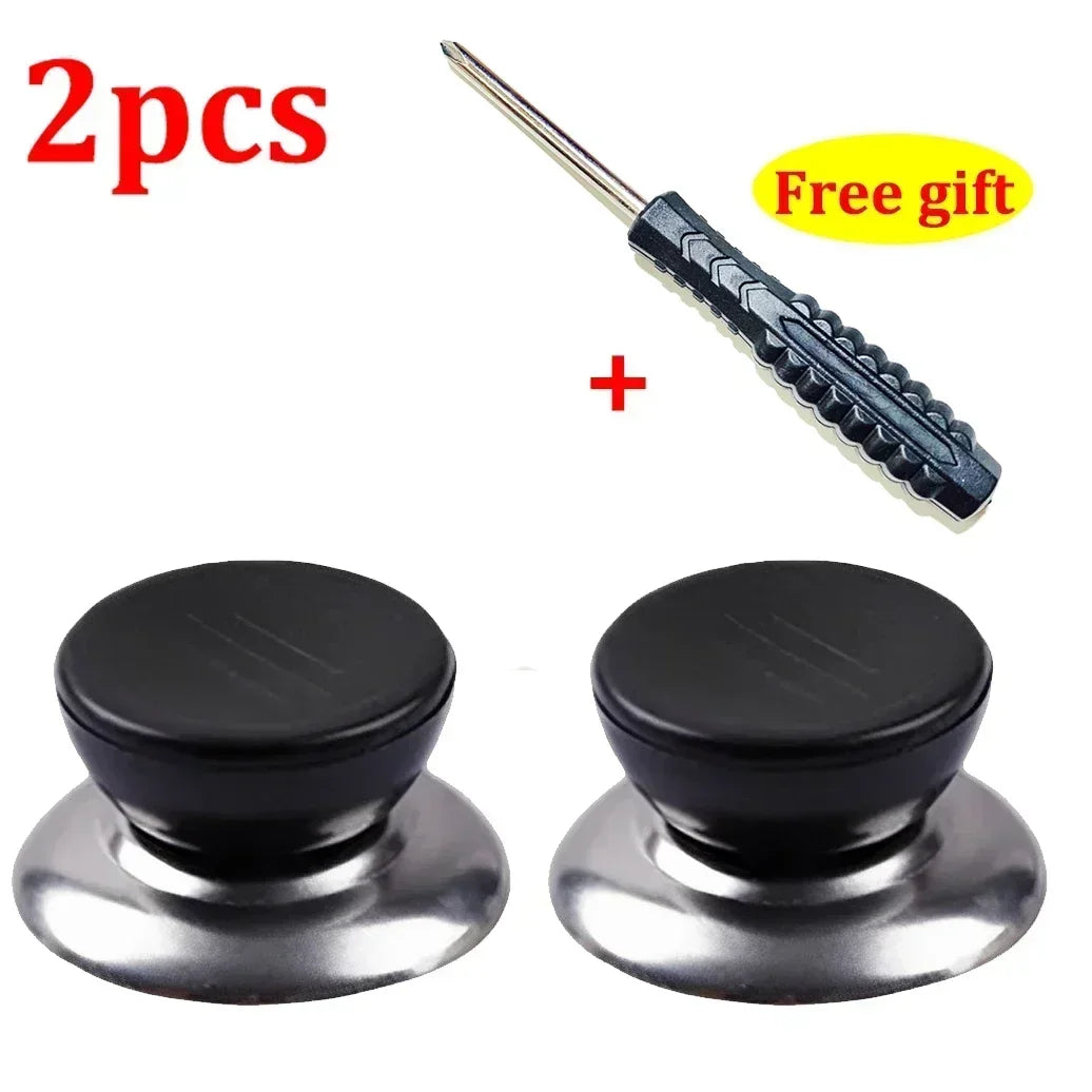 Universal Pot Lid Knob Replacement Kitchen Handle with Screwdriver