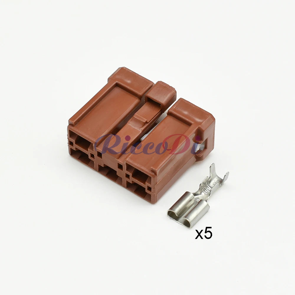 5 Pin 6.3mm Waterproof Connector 6098-0216 6098-0218 Female Male for Chevrolet Wiring Harness