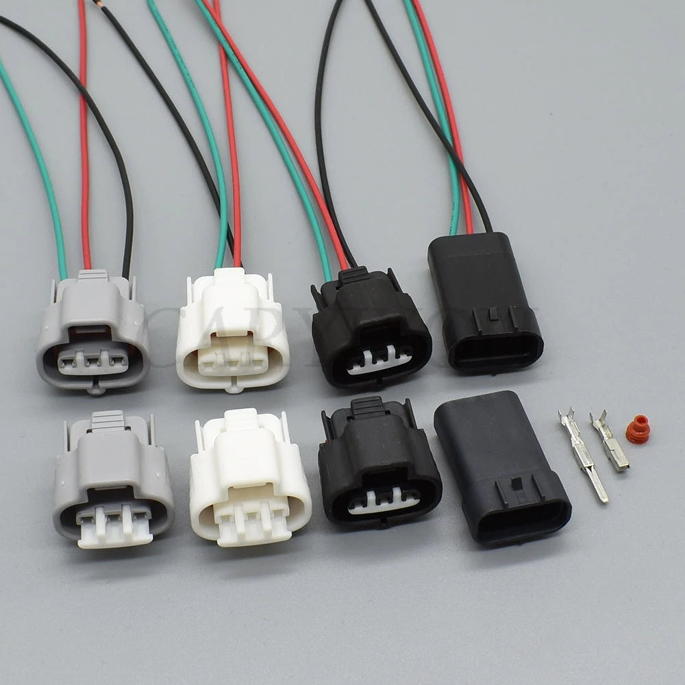 3-Pin 2.2mm Waterproof VSS & MAP Sensor Connector 6189-0099 90980-10841 DJ7035C-2.2 Toyota 1JZ 2JZ