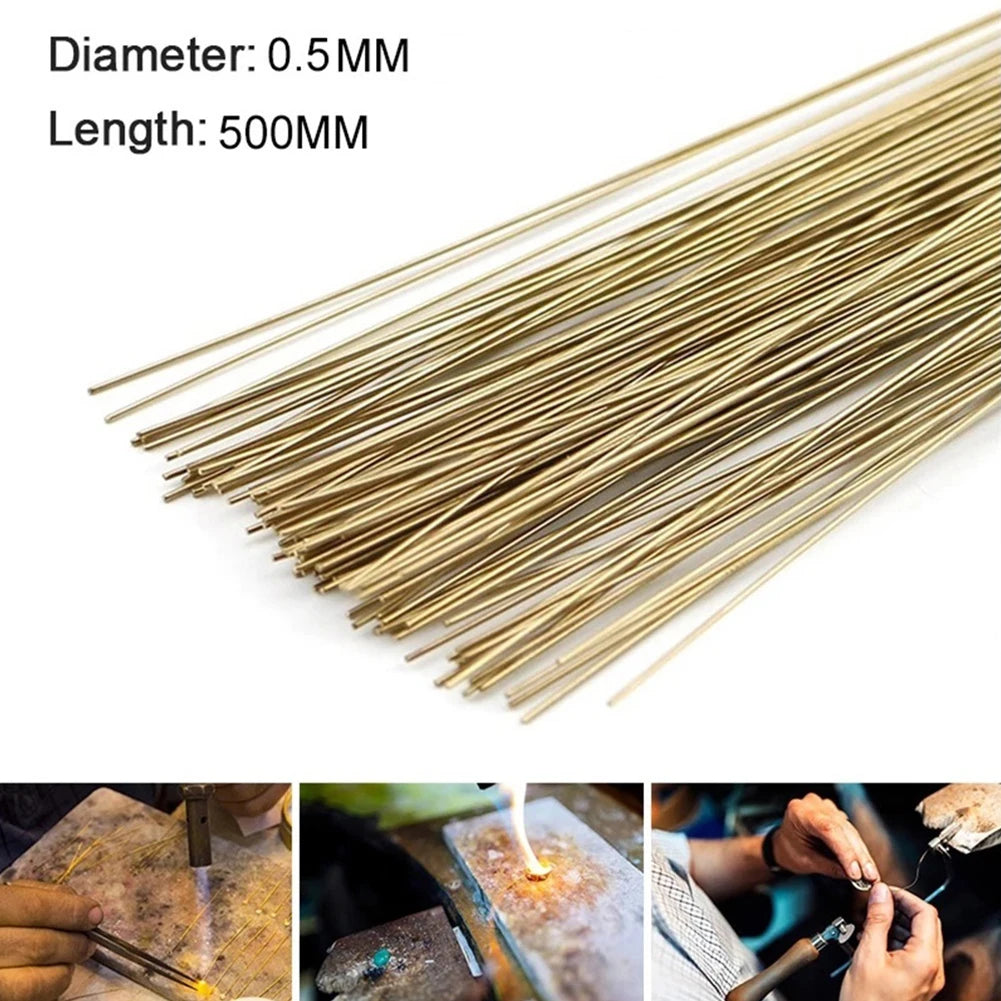 Silver Welding Rods Silver-Copper Alloy Soldering Wire 0.5mm Diameter for Jewelry Repair Welding Parts