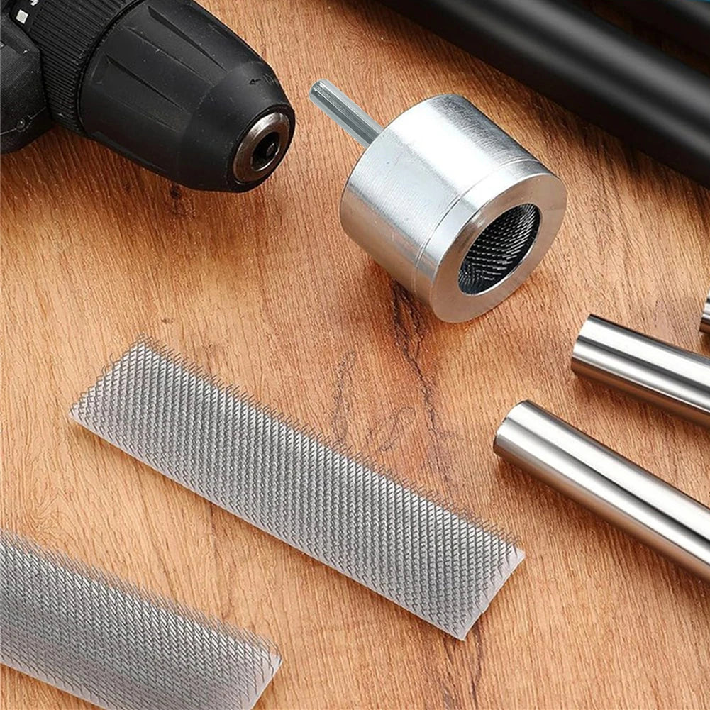 4-in-1 Battery Brush Copper Pipe Cleaner Welding Preparation High Torque Resistance Interchangeable Brush Heads For Copper Pipes