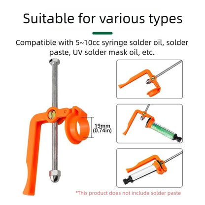 1pcs Solder Paste Extruder For 5CC~10CC Soldering Oil Solder Pastes And For UV Solder Oil Solder Paste Booster Tool