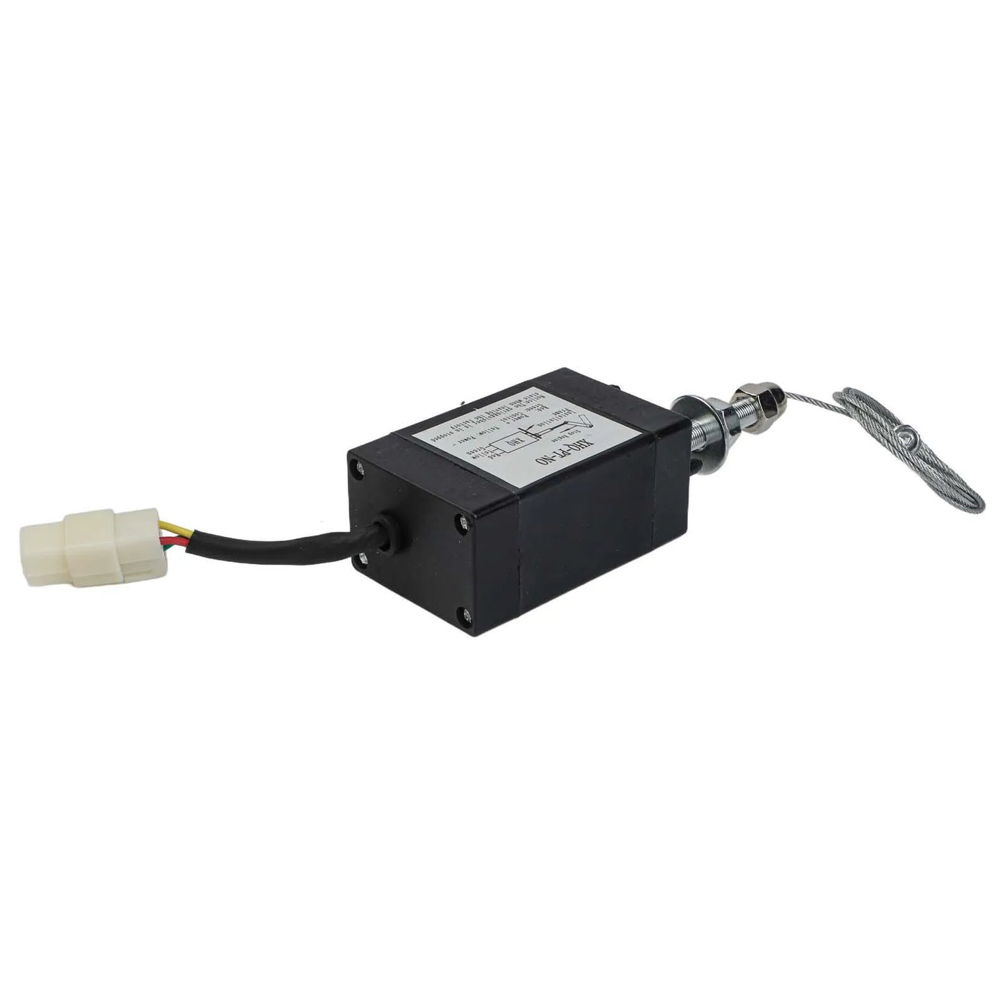 12V Electromagnetic Solenoid Engine Stop XHQ PT Valve for Electric Throttle Adjustment Compatible with Various Engines
