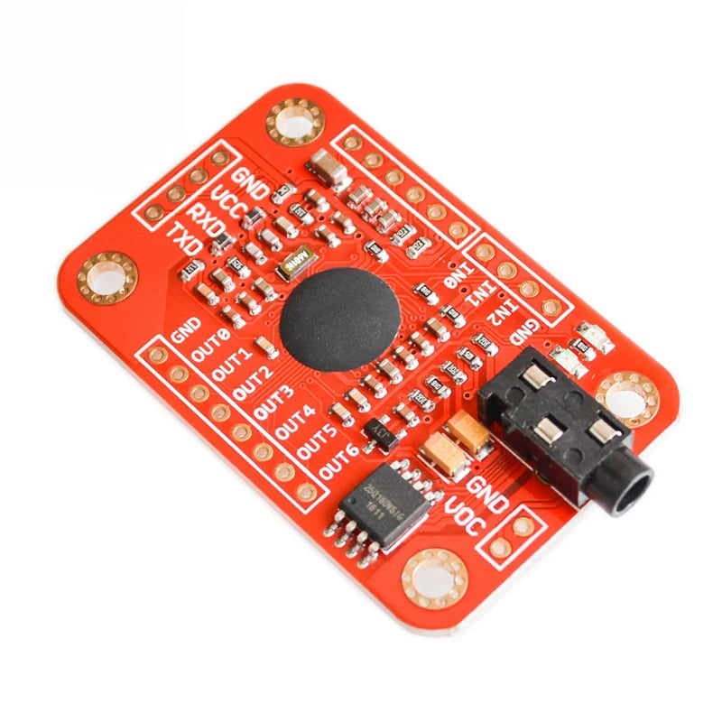 Voice Recognition Module V3 Speech Recognition Board for Arduino with 80 Command Support