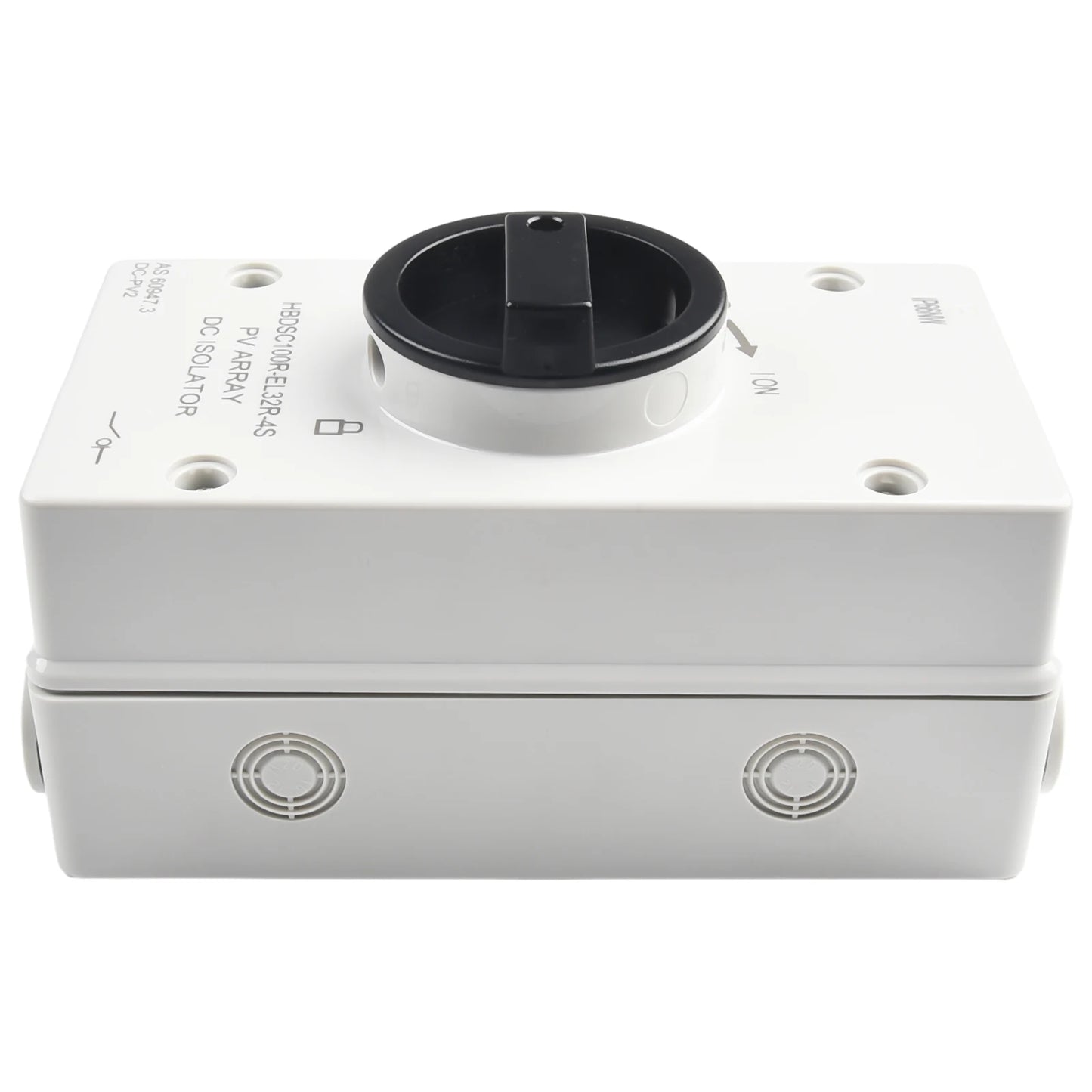 50 60HZ Isolation Switch Isolation Switch From 300V To 1000V Gray Plastic Silver Contacts 32A 1000V Above 440V