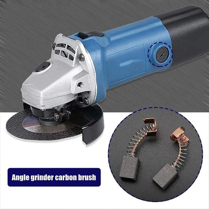 Brand New Carbon Brushes Angle Grinder G720 Power Tools Grinder 12X8X5mm Accessories Carbon & Metal Electric Motor