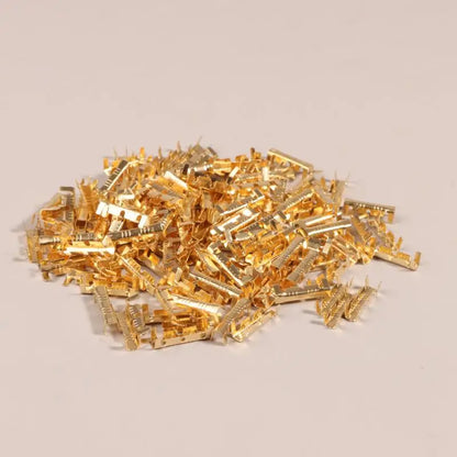 U-Shaped Electrical Wire Connectors Set 0.5-1.5mm² with Heat Shrink Tube Crimp Terminals Block for Fast Wiring Cable Lock