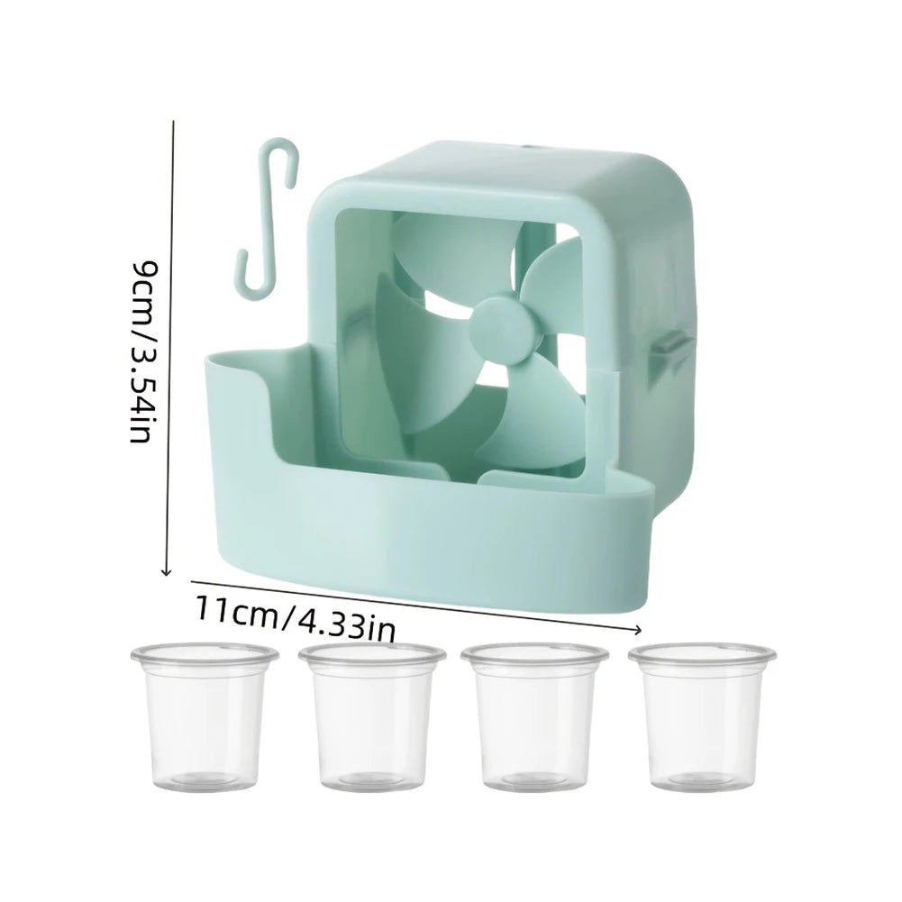 Travel Cooling Device Portable Fan Cooler Quick Installation Fan Cooler Ice System Lightweight Design Portable Travel Accessory