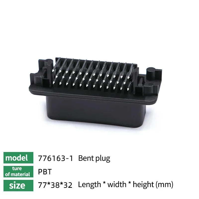 ECU Controller Connector PCB Panel Waterproof Bent Needle Pin Socket Plug Board Terminal 776087 776163 776267 776280
