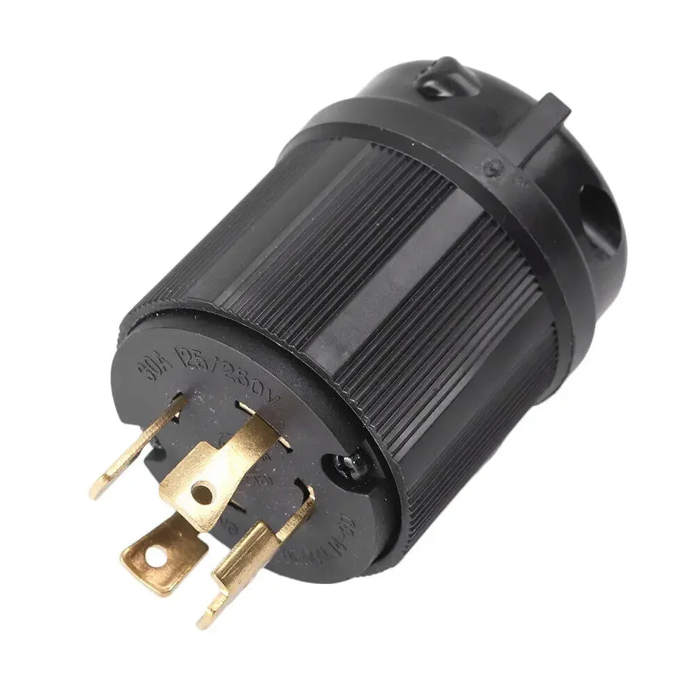 1pcs NEMA L14-30 Male Plug 30A 125/250V For Locking Generator Welder Welding Electrical Plug Generator Power Cable Parts
