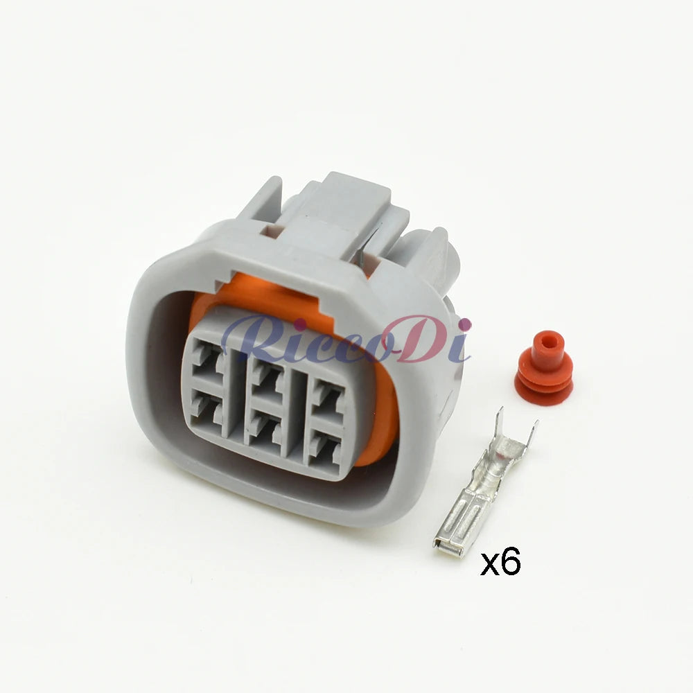 6 Pin 6189-0029 Super C6S-194G Waterproof Connector Aprillia CDI Accelerator Throttle Pedal Socket for Infiniti Toyota