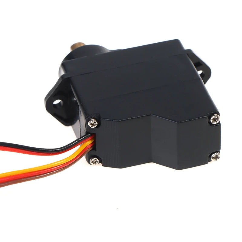 Metal Steering Gear 360 Degree for Climbing Car Servo Five-wire Without Drive Plate DC 3V-6V Micro Mini M10 Motor Gearbox 12g