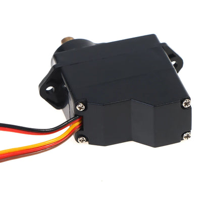 Metal Steering Gear 360 Degree for Climbing Car Servo Five-wire Without Drive Plate DC 3V-6V Micro Mini M10 Motor Gearbox 12g