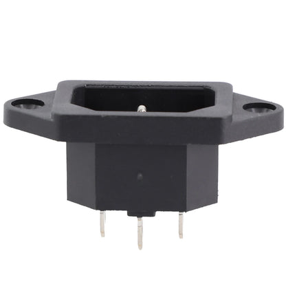 Power Connector 3 Pin Charging Socket AC-04 Built-in Male Female Rated 250V 10A for Battery and Electrical Use