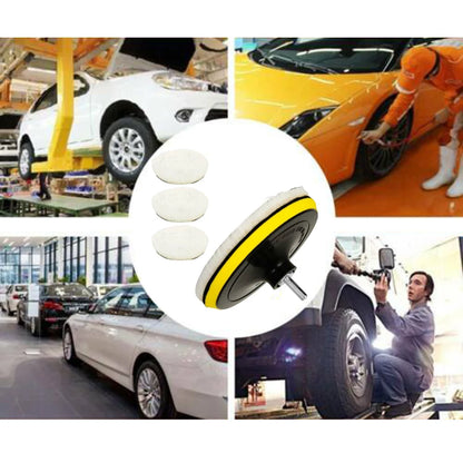 Convenient Useful Polishing Pad kit Polisher Buffing Furniture Glass Grinding Mop Plate Set Tools Vehicle Wheel