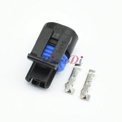 2 Pin Male Female Water Temperature Sensor Plug Waterproof Connector Compatible with GM 12162197 12162195 12162193