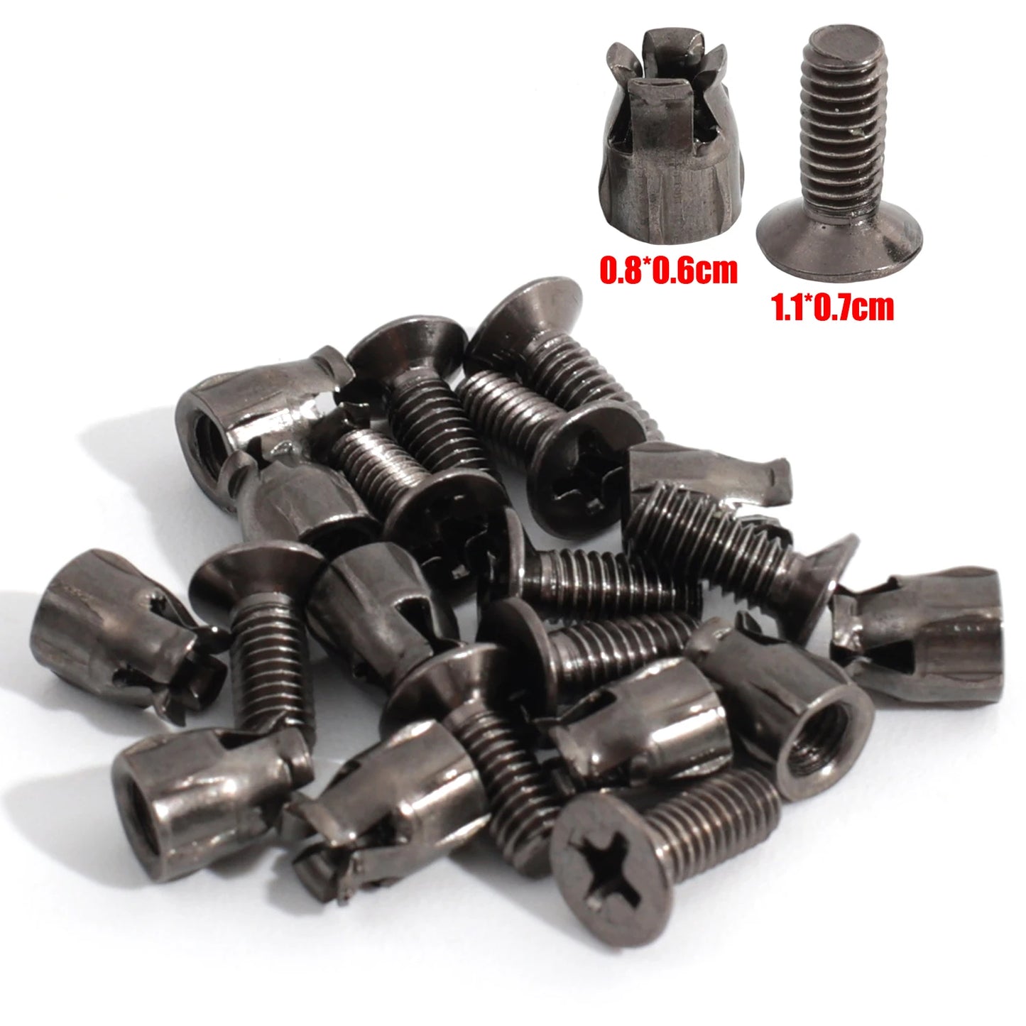 Hardware Expansion Nut Cabinet Hinge Mounting Kit for Furniture Repair