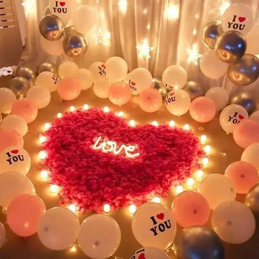 100-2000Pcs Artificial Fake Rose Petals Colorful Red White Gold Roses Petal Flowers for Romantic Wedding Party Favors Decoration