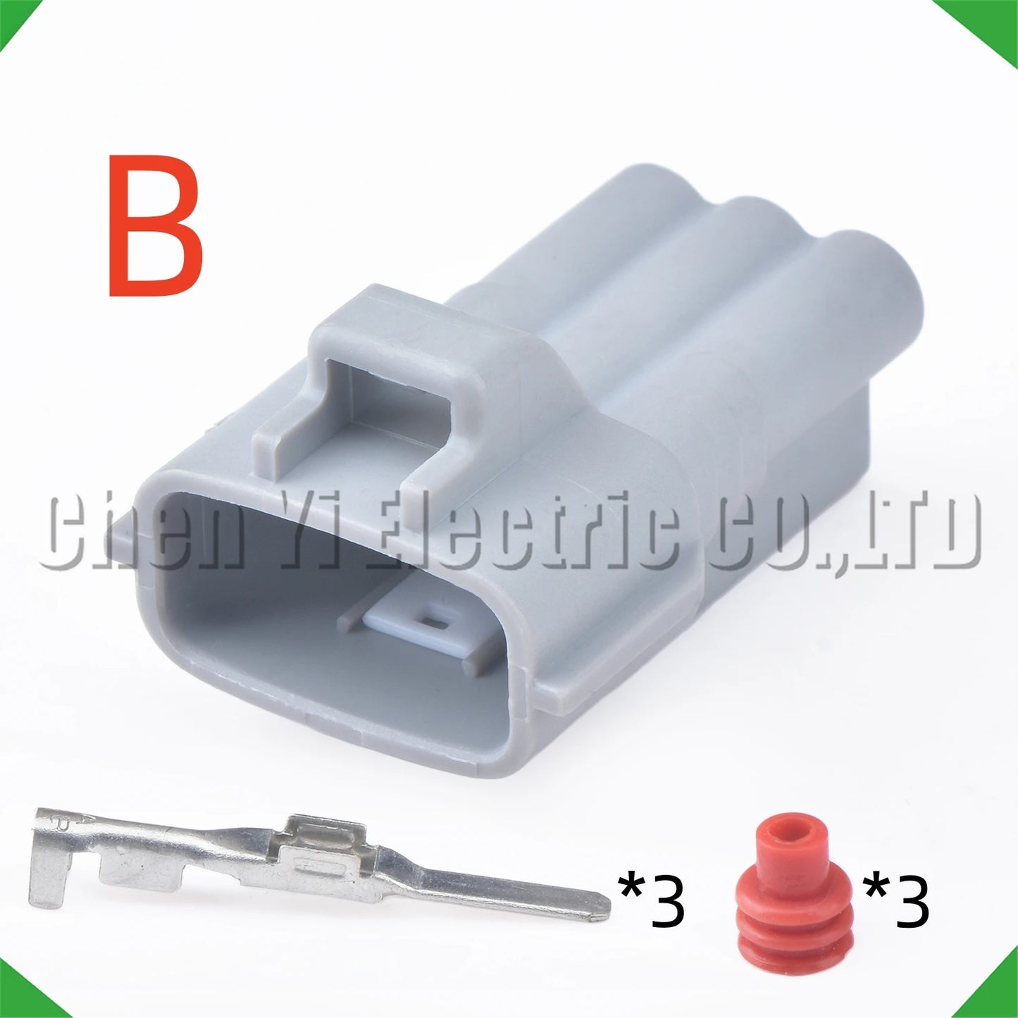 3 Pin Headlight Turn Signal Connector 90980-10981 For Toyota