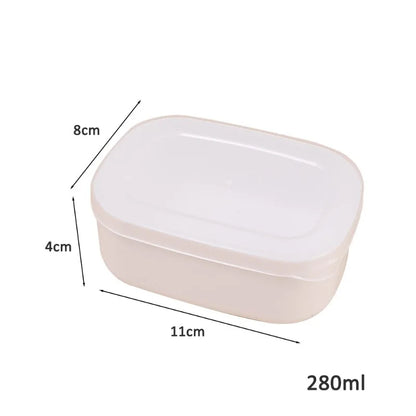 Food Sealed Crisper Refrigerator Food Vegetable Fruit Storage Container Rice Packaging Box Thermostability Kitchen Storage Boxes