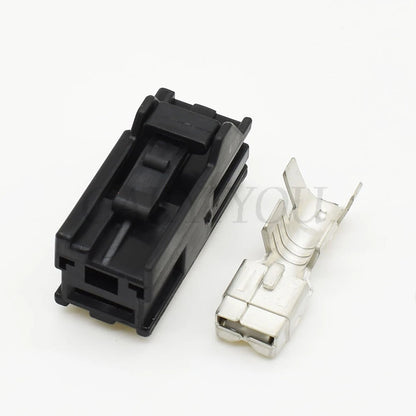 1 Pin 9.5mm High Current Connector DJ7012A-9.5-21-B Milky Yellow Automotive Wiring Plug