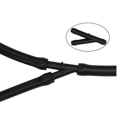 Windscreen Washer Hose Connector — T / Y / 3-Way Joiner Pipe Fitting 18/90pcs