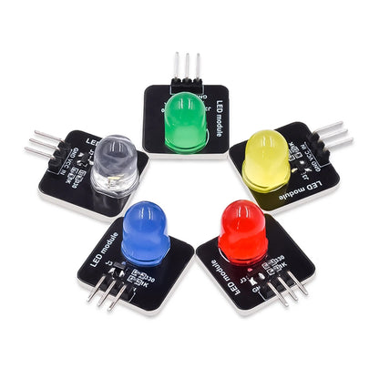 DC 3.3–5V 10mm LED Light-Emitting Module with Sensor for Arduino