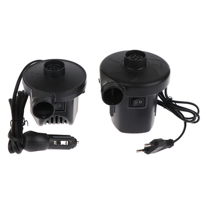 Home Use Camping Inflator Portable Electric Inflatable Pump With 3 Nozzles Air Mattress Boat Auto Air Inflatable Pump For Car