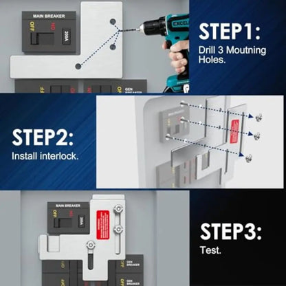 Home Generator Setup Generator Interlock Kit Installation Manual Complete Generator Installation Package Powerguard