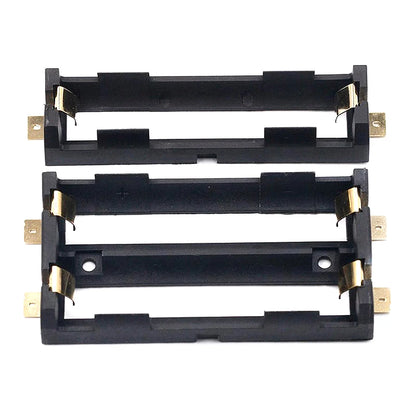 18650 Battery Holder Box Case with Bronze Pins for Single or Series Batteries