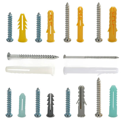 300pcs M5 M6 M8 Self Tapping Expansion Screw High Strength Self-tapping Screws Kit Wall Anchors And Screws For Drywall Tools