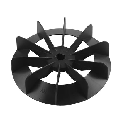 Plastic Replacement Fan Blade for Air Compressor Compatible with Direct Online Motor Features Low Noise and Stable Structure