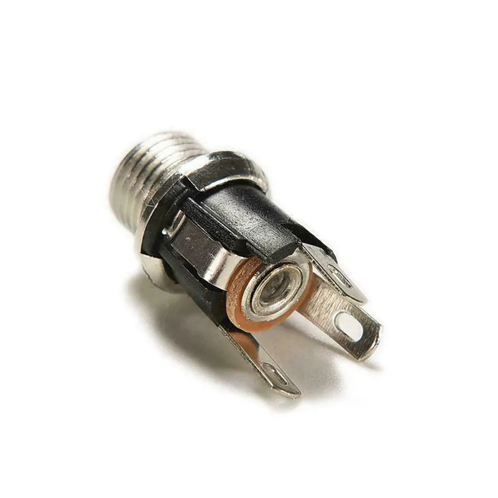 METAL Power Supply Female Panel Mount 5.5 X 2.1 MM Accessories Kits SOCKET Solder Lug 24V DC Electrical Equipment