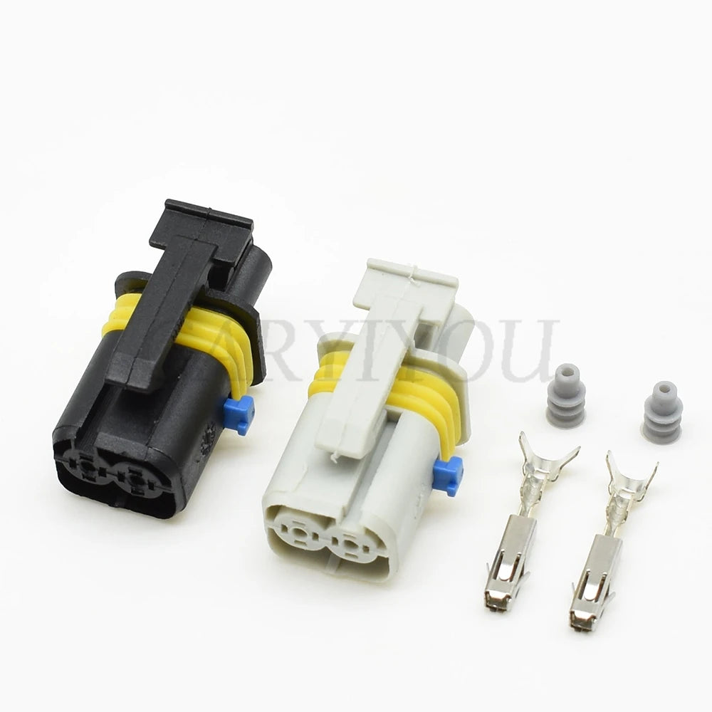 DJ7028YA/YB-1.5-21 Automotive EFI Motor Start Relay 2-Pin Waterproof Connector Male Female