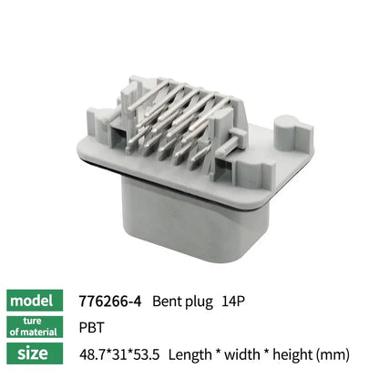 ECU Bent Pin Waterproof Connector PBT 776280 776266 776087 776163 Male Female