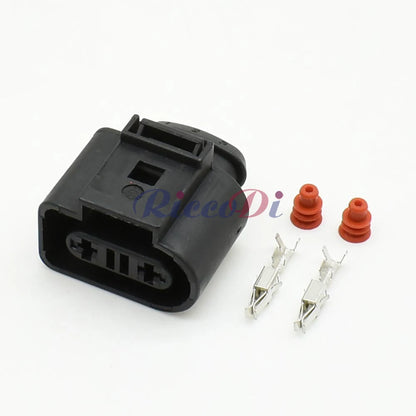 2 Pin 3.5mm Coolant Temperature Sensor Connector 1K0973202 DJ7028D-3.5-21 for VW Audi