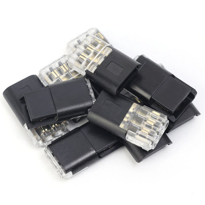3-Wire Quick Connect Automotive Electrical Connector No-Weld 1.3x2.3cm