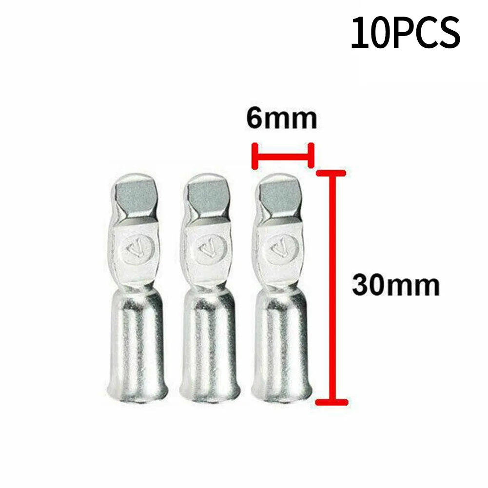 Anderson Plug Terminal Contacts Pins Lugs 50–120A for 12AWG Forklift Power and Energy Adapter Accessories