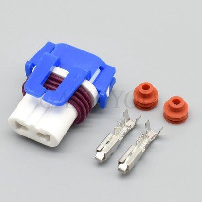 2 Pin Ceramic H11 Headlamp Socket DJ9005A-21 DJ9006A-21 High Temperature Automotive Connector