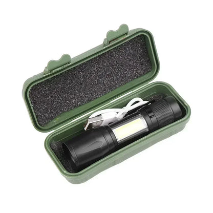100000LM High Power LED Flashlight Rechargeable Tactical Torch